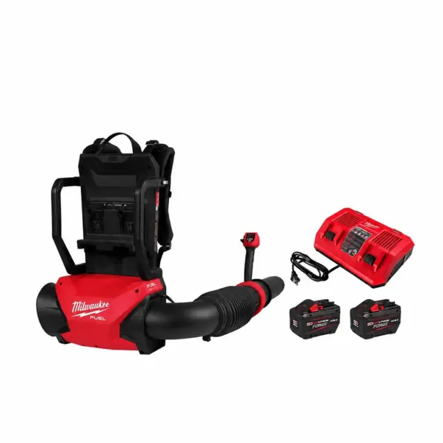 Milwaukee 3009-22HD — Backpack Blower with Two 12Ah FORGE Batteries