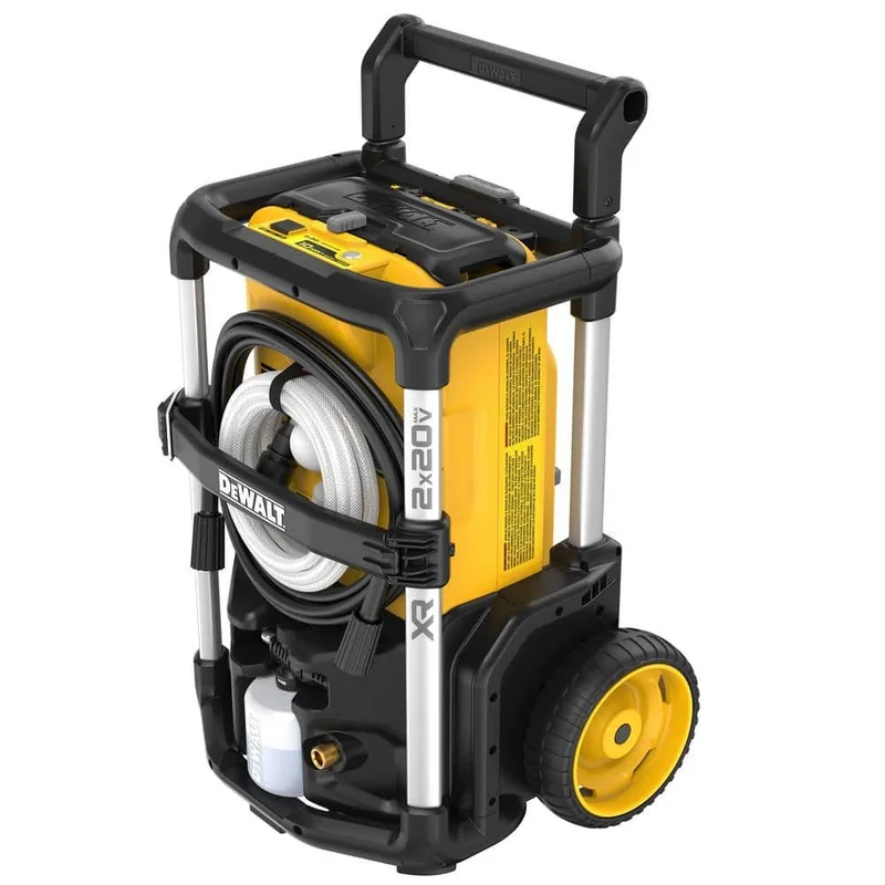 DEWALT DCPW1600Y2 — Cordless Pressure Washer with Two 12Ah Batteries — product photograph