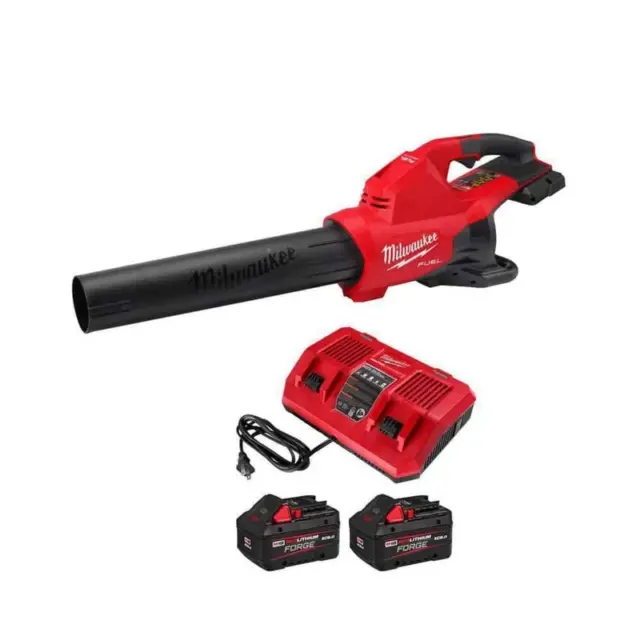 Milwaukee M18 FUEL 600 CFM Blower Kit — Two 8Ah FORGE Batteries