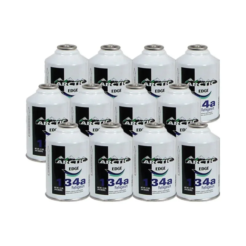 R-134A Refrigerant — 12 oz Cans, 12-Pack — product photograph
