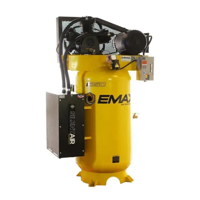 EMAX HES07V080Y1 — 80-Gallon, 7.5 HP Single-Phase Air Compressor