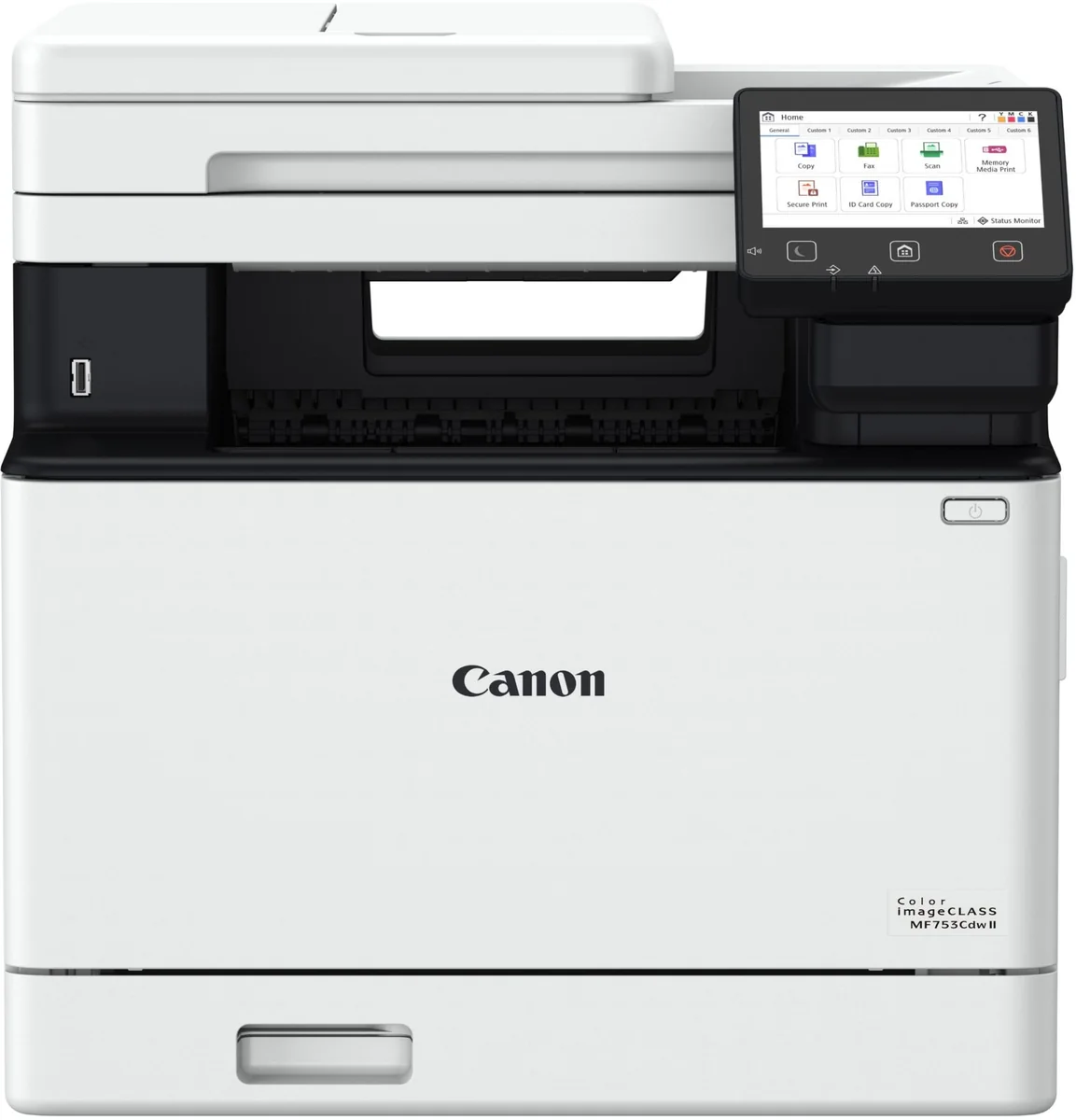 Canon imageCLASS MF753Cdw II — Color Laser All-in-One with Fax & ADF — product photograph