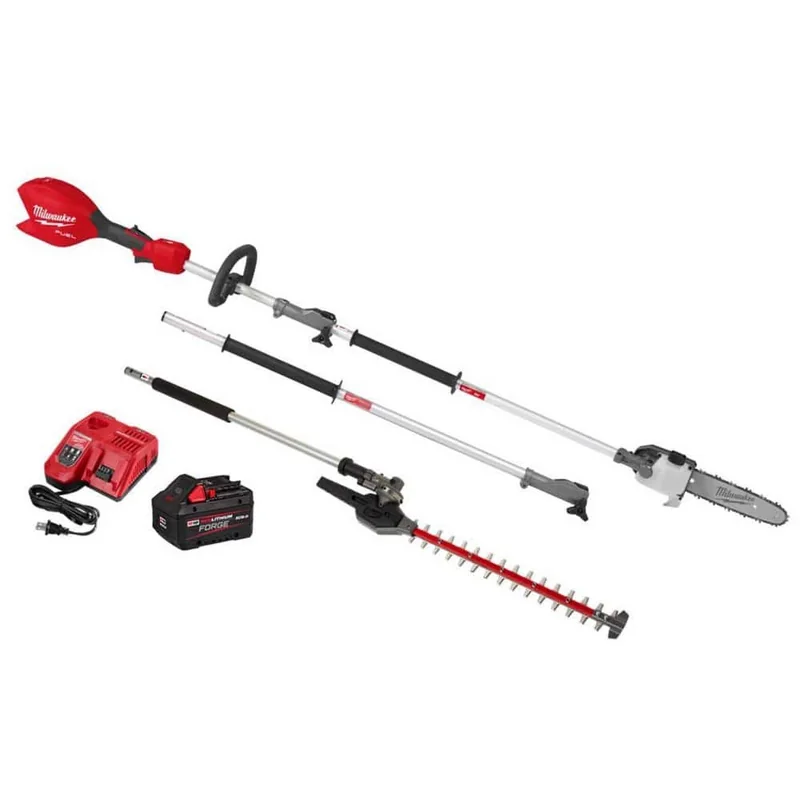Milwaukee 3016-21PS-49-16-2719 — Pole Saw & Hedge Trimmer Kit — product photograph