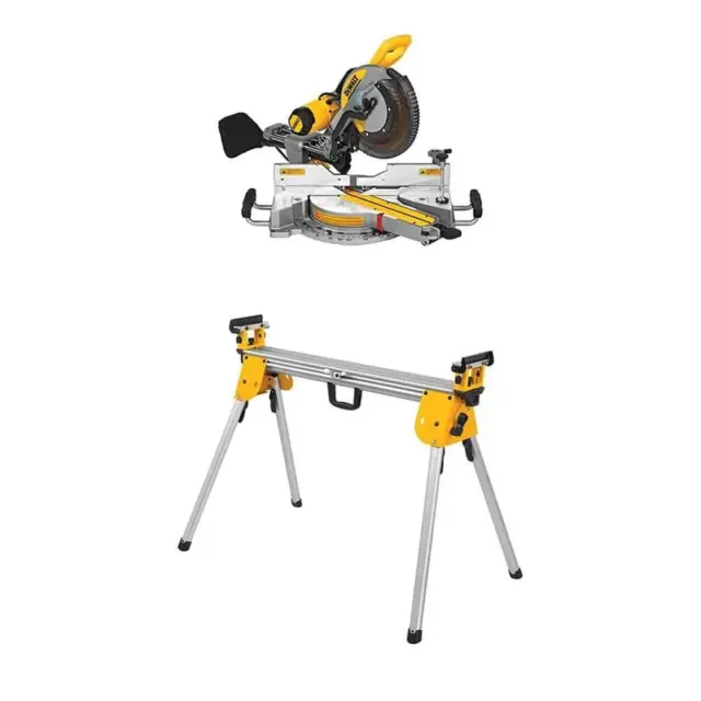DEWALT DWS779 Miter Saw & Compact Stand — DWS779WDWX724