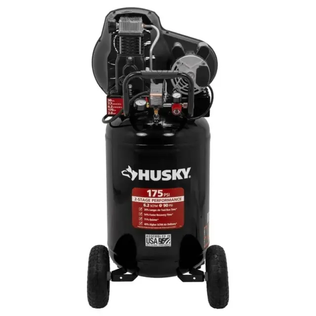 Husky C304H — 30-Gallon, 175 PSI Portable Air Compressor