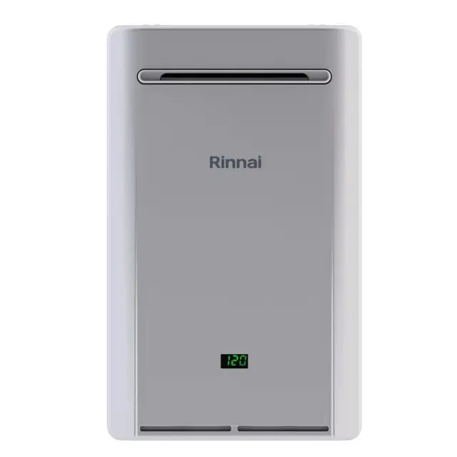 Rinnai RE Series — 180 MBH Outdoor Natural Gas Tankless Water Heater