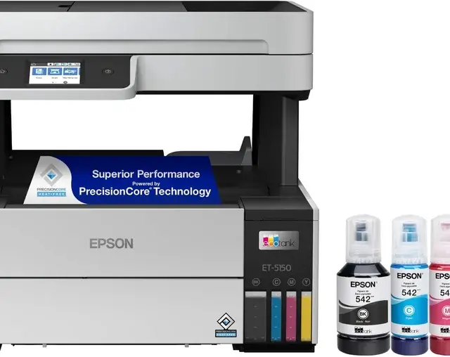 Epson EcoTank Pro ET-5150 — Wireless All-in-One Supertank Printer